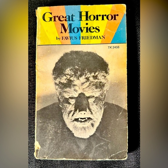 Great Horror Movies pb Favius Friedman 1st Print 1st ed 1974 Scholastic ID:78758 - Picture 1 of 4